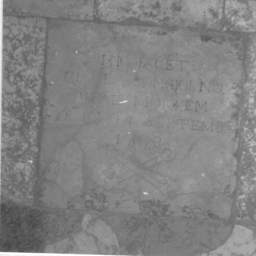 lapide - ambito veneto (sec. XVIII)