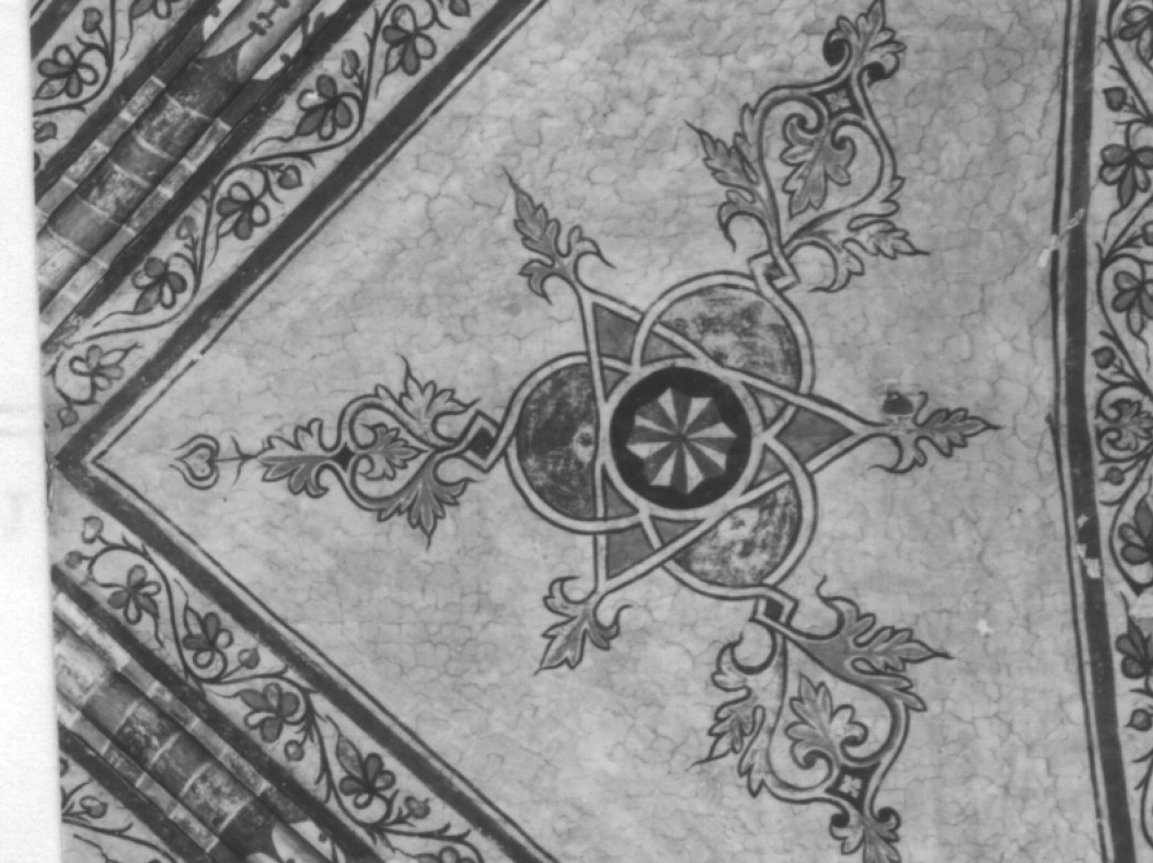 motivi decorativi vegetali (dipinto, serie) - ambito veneto (sec. XIX)