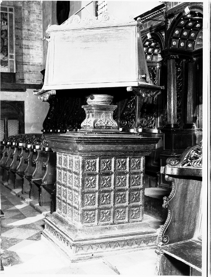 stalli del coro - ambito veneto (sec. XV)