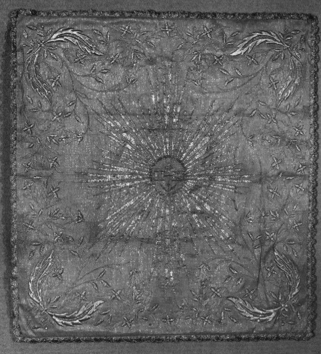 velo di calice - ambito veneto (prima metà sec. XIX)