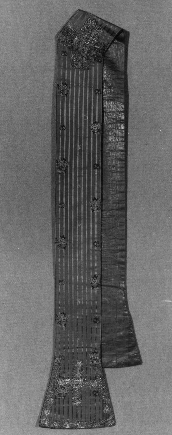 stola - ambito veneto (ultimo quarto sec. XVIII)