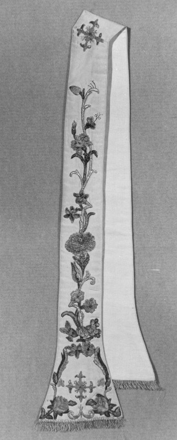 stola - ambito veneto (ultimo quarto sec. XVIII)
