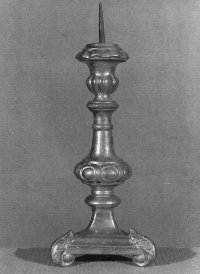 candeliere - ambito veneto (seconda metà sec. XIX)
