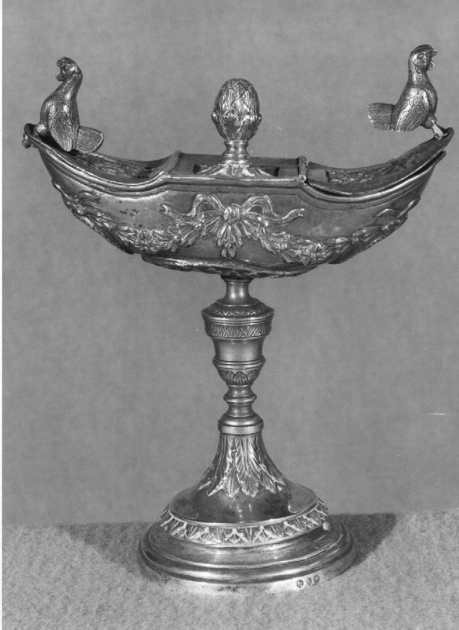 navicella portaincenso - ambito veneto (sec. XIX)