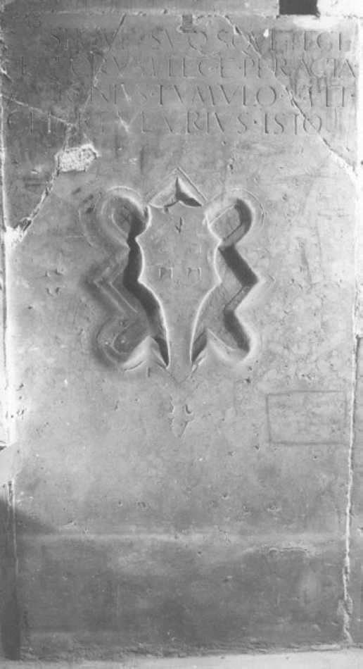 lastra tombale - ambito veneto (sec. XV)