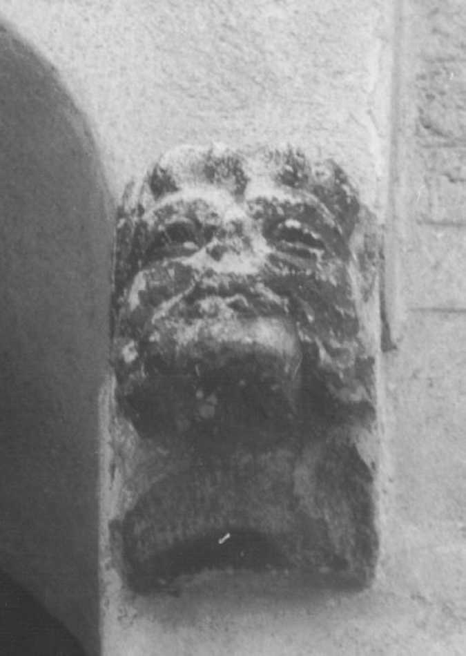 testa d'uomo (rilievo) - ambito veneto (sec. XVI)