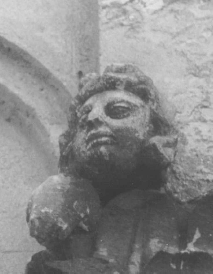 testa d'uomo (rilievo) - ambito veneto (sec. XVI)