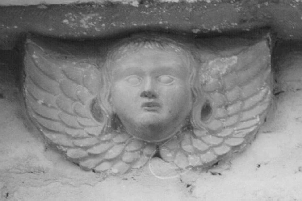 cherubino (rilievo, serie) - ambito veneto (sec. XV)