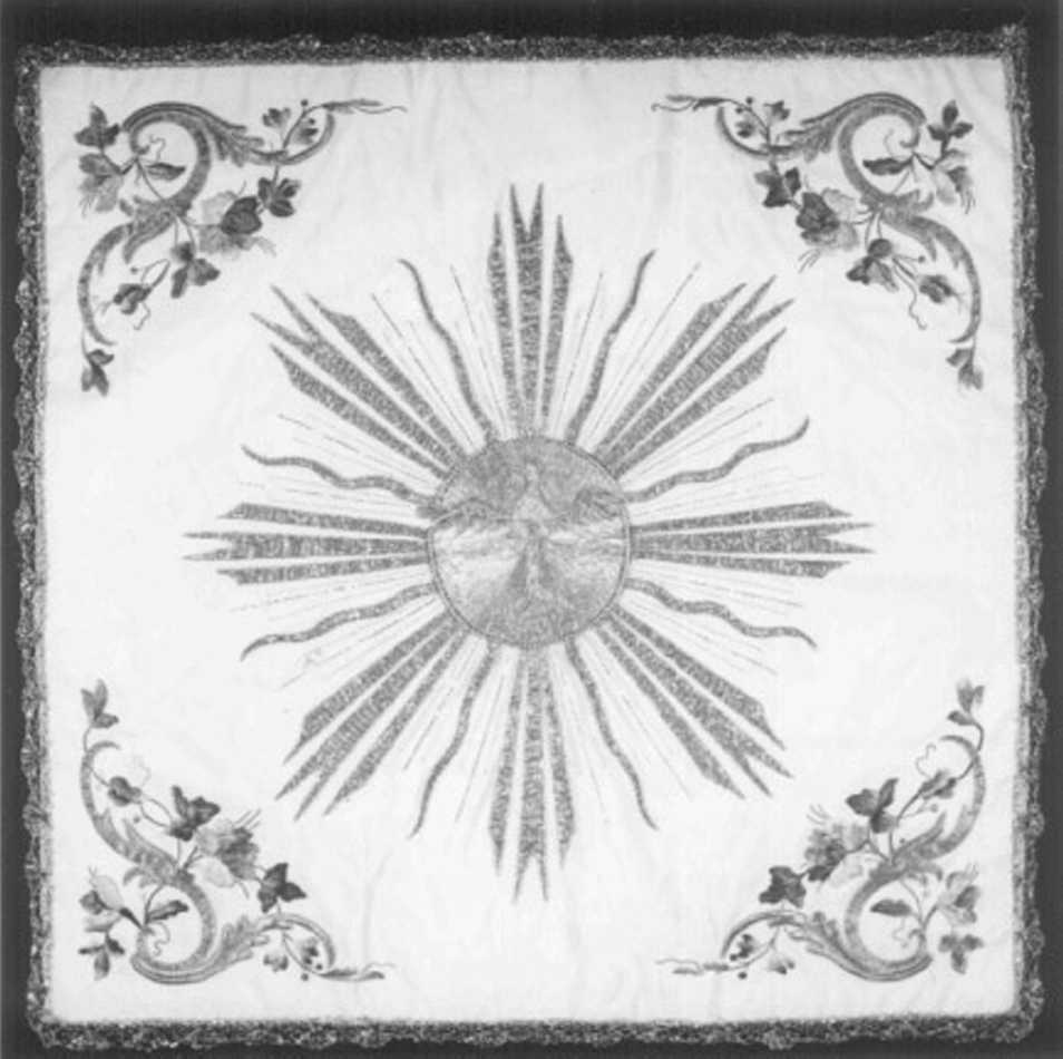 velo di calice - ambito veneto (sec. XVIII)