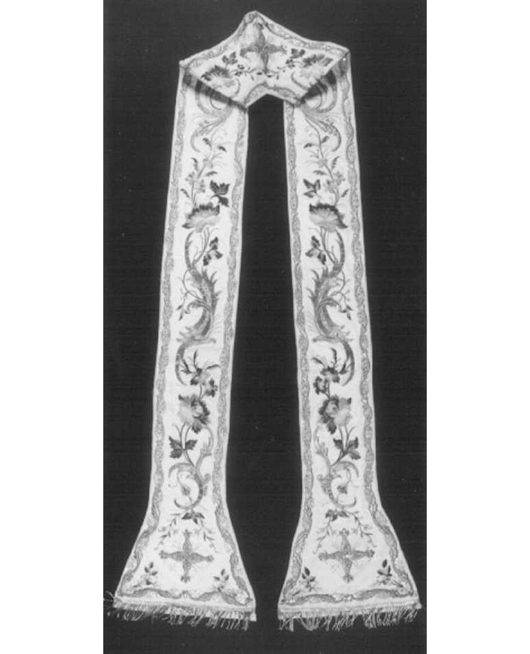 stola - ambito veneto (sec. XVIII)