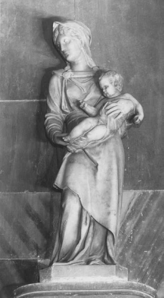 Madonna con Bambino (statua) di Tatti Jacopo detto Sansovino (sec. XVI)