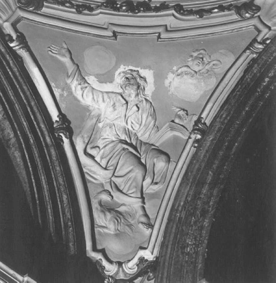 quattro evangelisti (rilievo, ciclo) di Finali Giovanni Angelo (attribuito) (sec. XVIII)