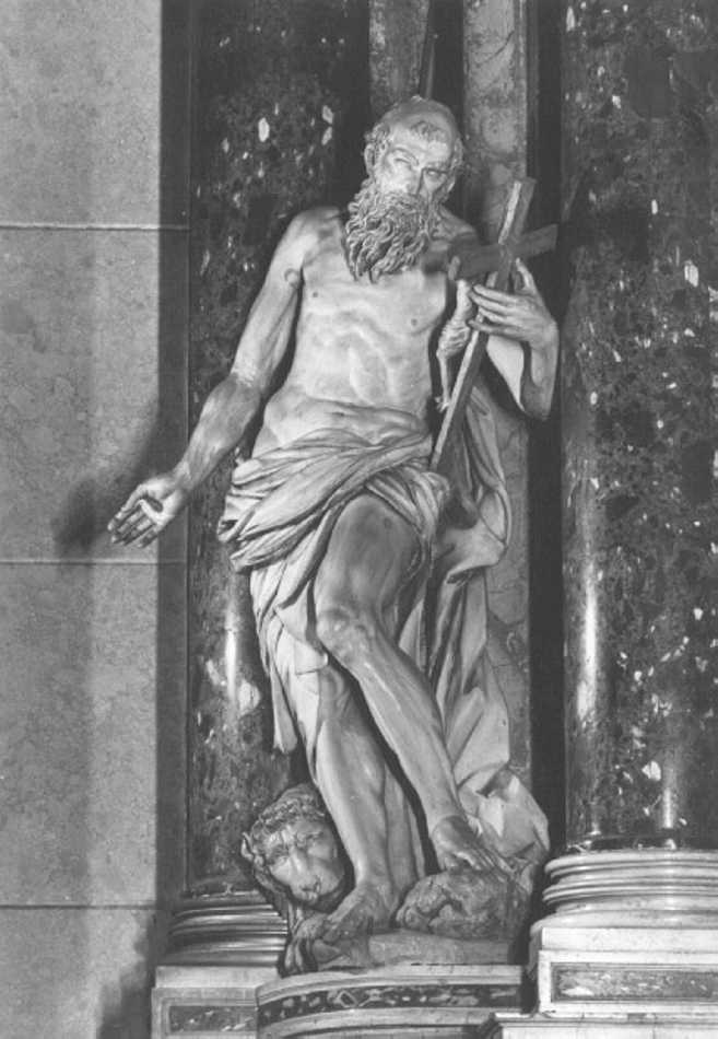 San Girolamo (statua) di Zoppi Francesco (attribuito) (sec. XVIII)