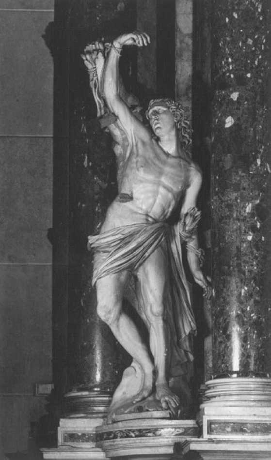 San Sebastiano (statua) di Zoppi Francesco (attribuito) (sec. XVIII)