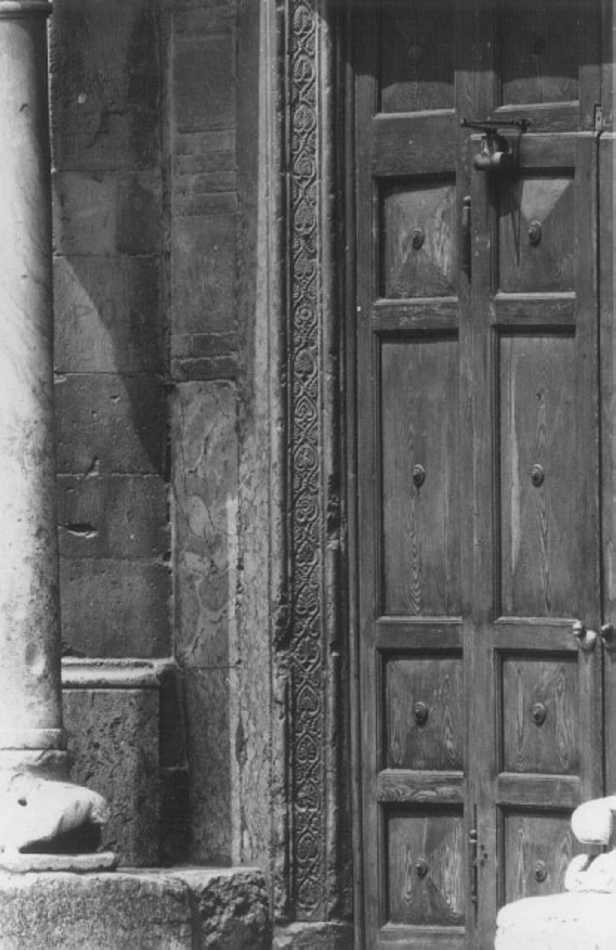 motivi decorativi (portale) - ambito veneto (prima metà sec. XII)