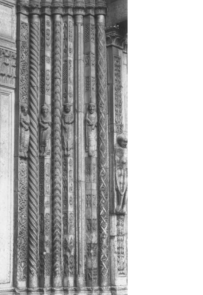 motivi decorativi (rilievo, serie) di Nicolò (sec. XII)