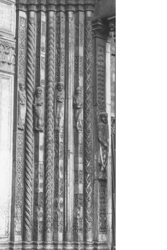 motivi decorativi (rilievo, serie) di Nicolò (sec. XII)