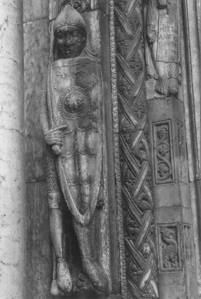 Orlando (rilievo) di Nicolò (secondo quarto sec. XII)