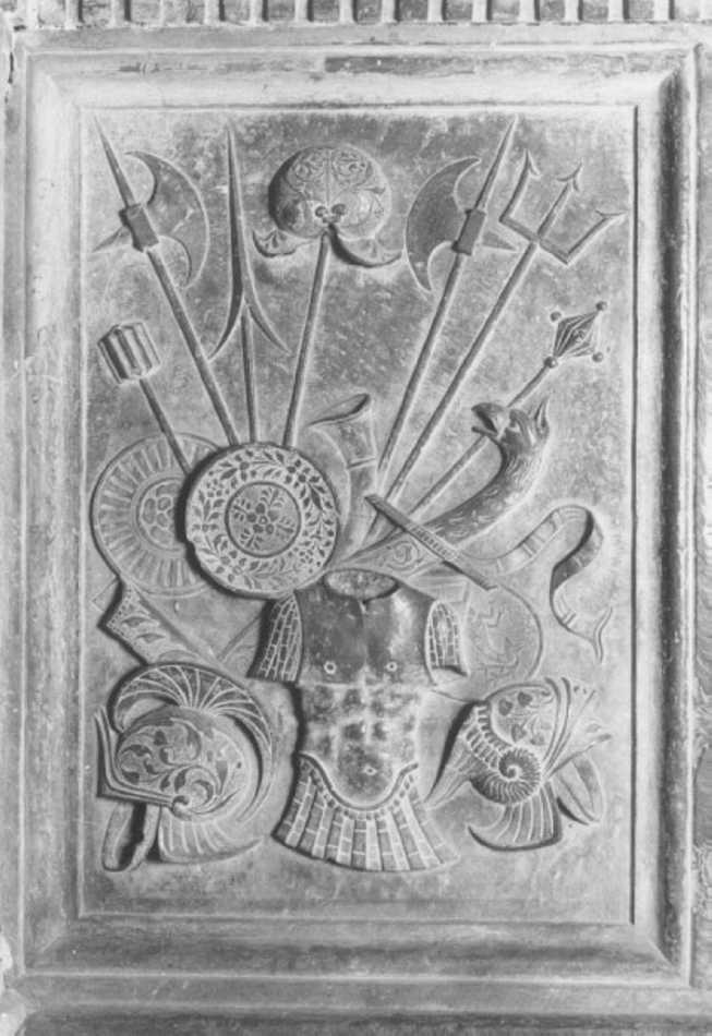 armature (rilievo) - ambito lombardo (sec. XVI)