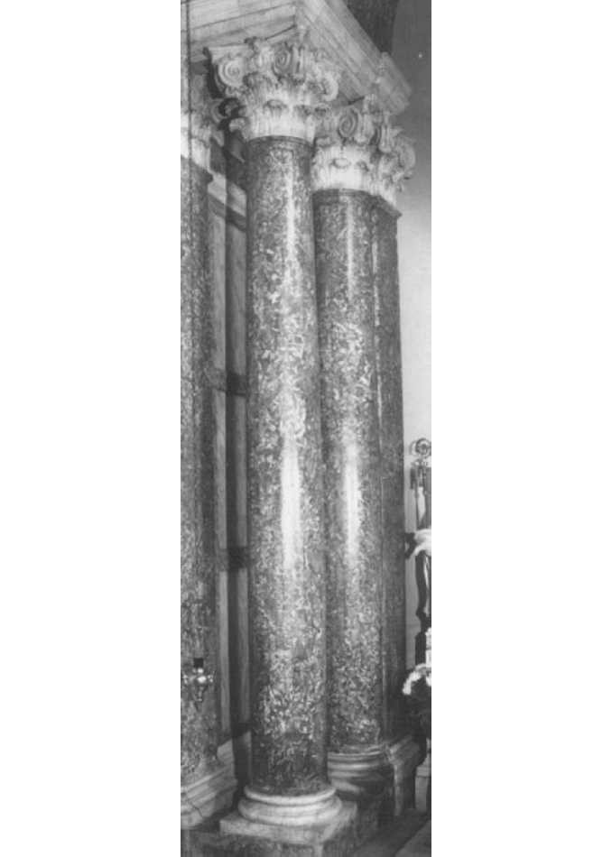 colonna, serie - ambito veneto (sec. XVIII)