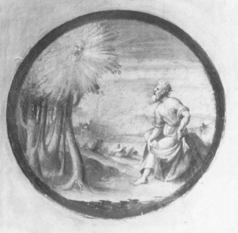 Abramo comunica con Dio (dipinto) di Torbido Francesco detto Moro (e aiuti) (sec. XVI)