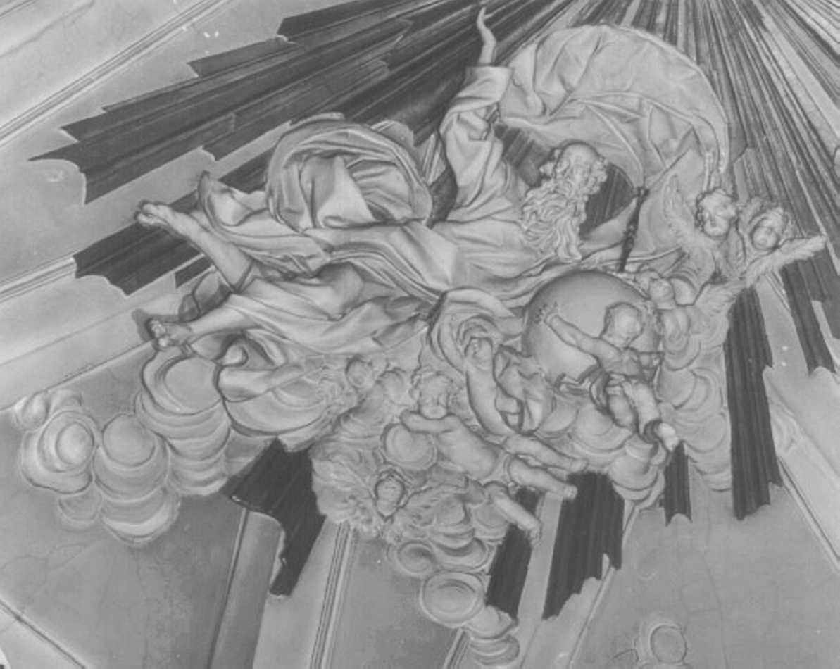 Dio Padre e angeli (rilievo) - ambito veneto (sec. XVIII)