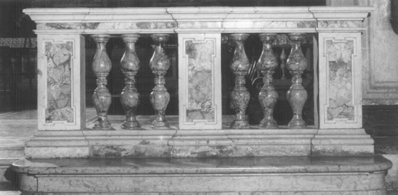 balaustrata - ambito veneto (sec. XVIII)