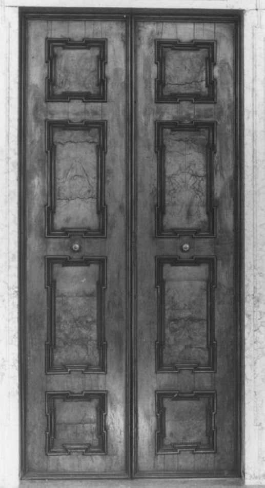 porta - a due battenti - ambito veneto (sec. XVIII)
