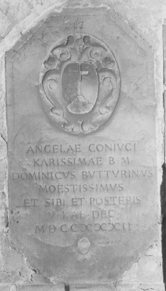 lapide - ambito veneto (sec. XVIII)