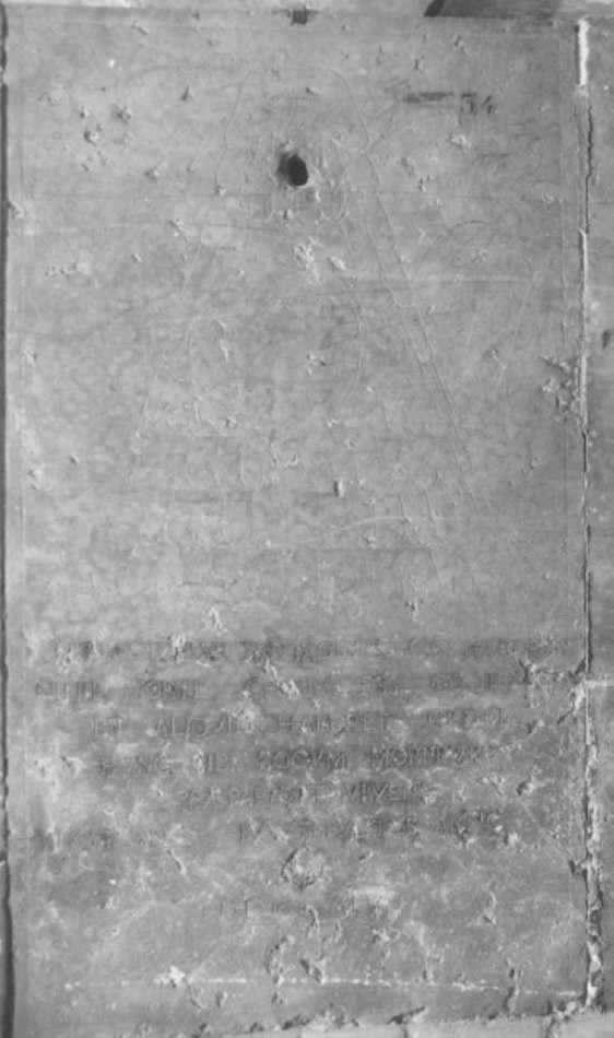 lastra tombale - ambito veneto (sec. XVII)