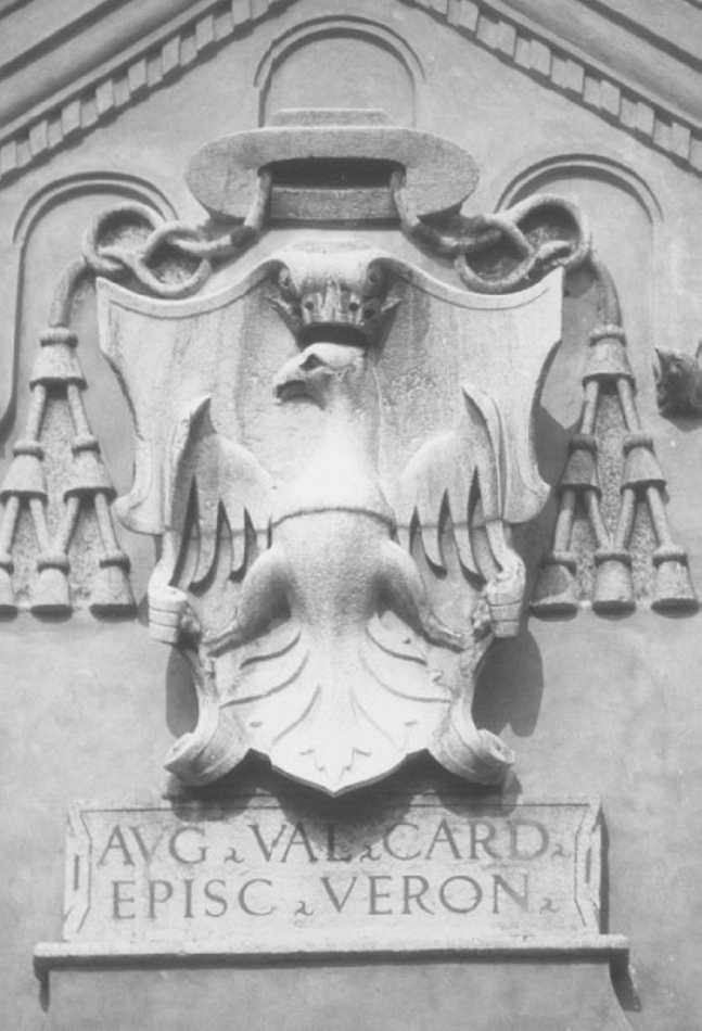 stemma vescovile (rilievo) - ambito veneto (sec. XVI)