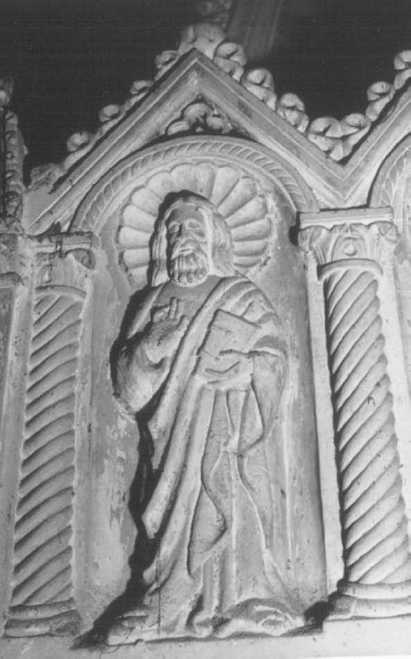 apostolo (rilievo) - ambito campionese (sec. XIV)