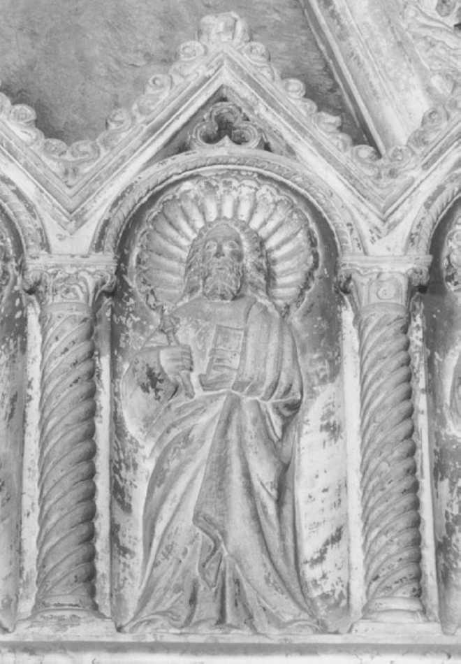 apostolo (rilievo) - ambito campionese (sec. XIV)