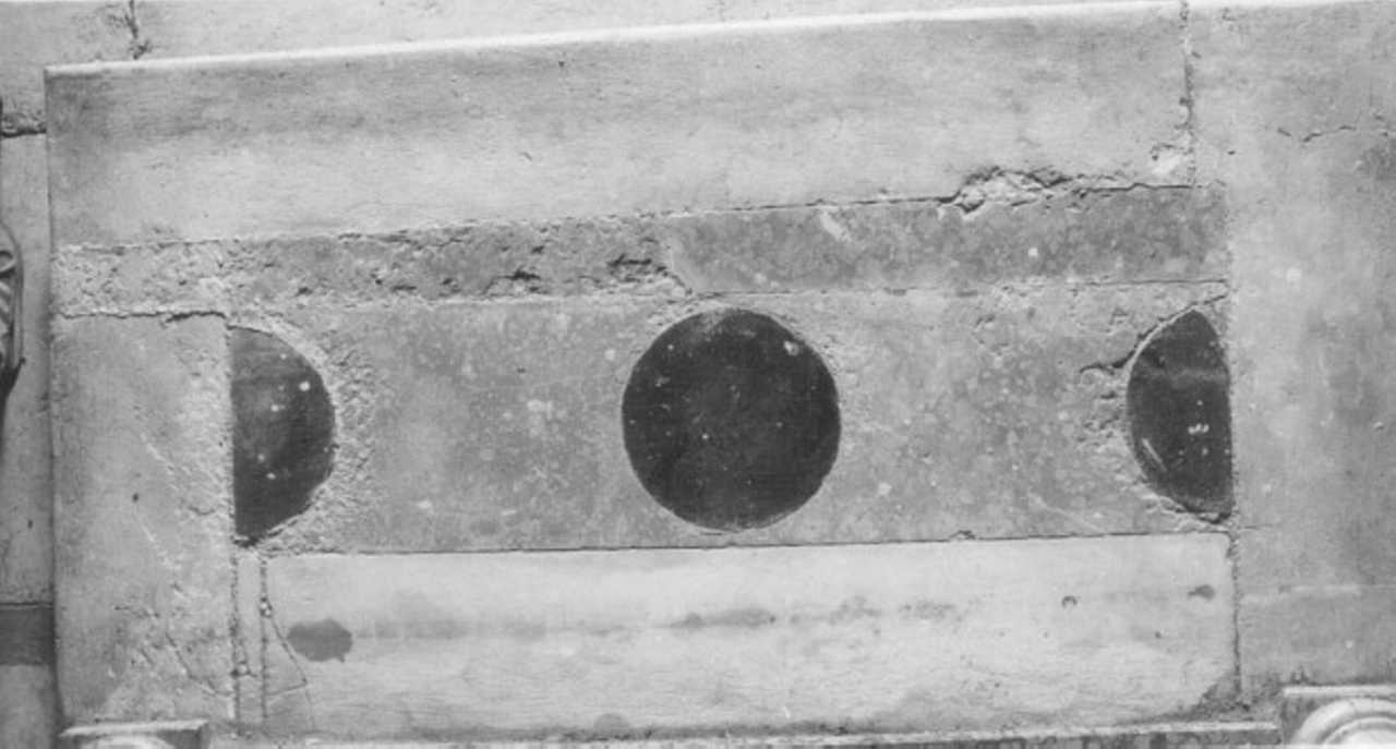 gradino d'altare - ambito veneto (sec. XVI)