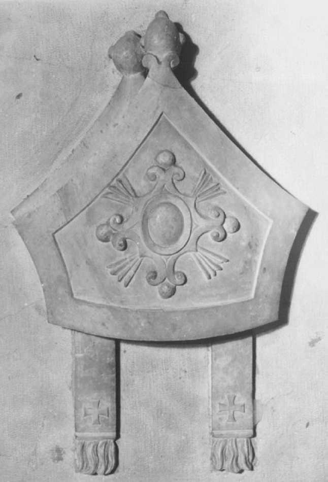 mitra (rilievo) - ambito veneto (sec. XIX)