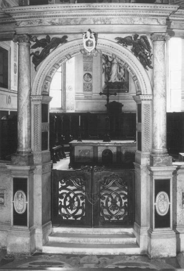 cornice architettonica di Sanmicheli Michele (attribuito) (sec. XVI)