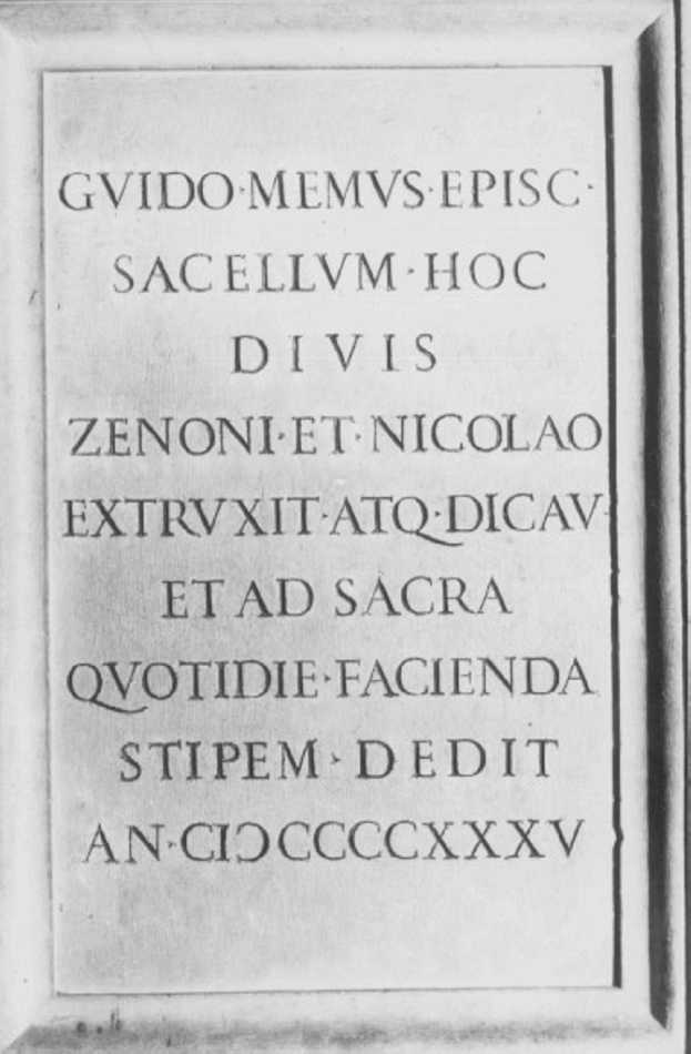 lapide - ambito veneto (sec. XVIII)