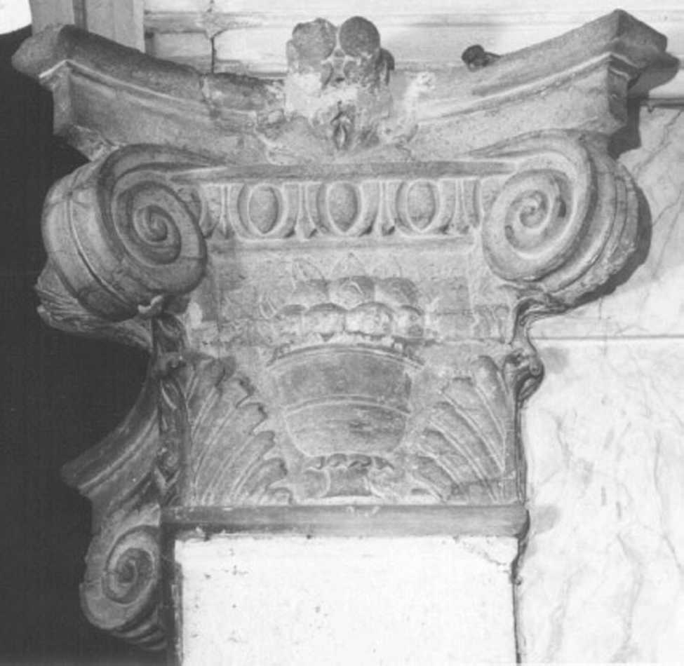 coppa di frutta (rilievo) - ambito veneto (sec. XVIII)