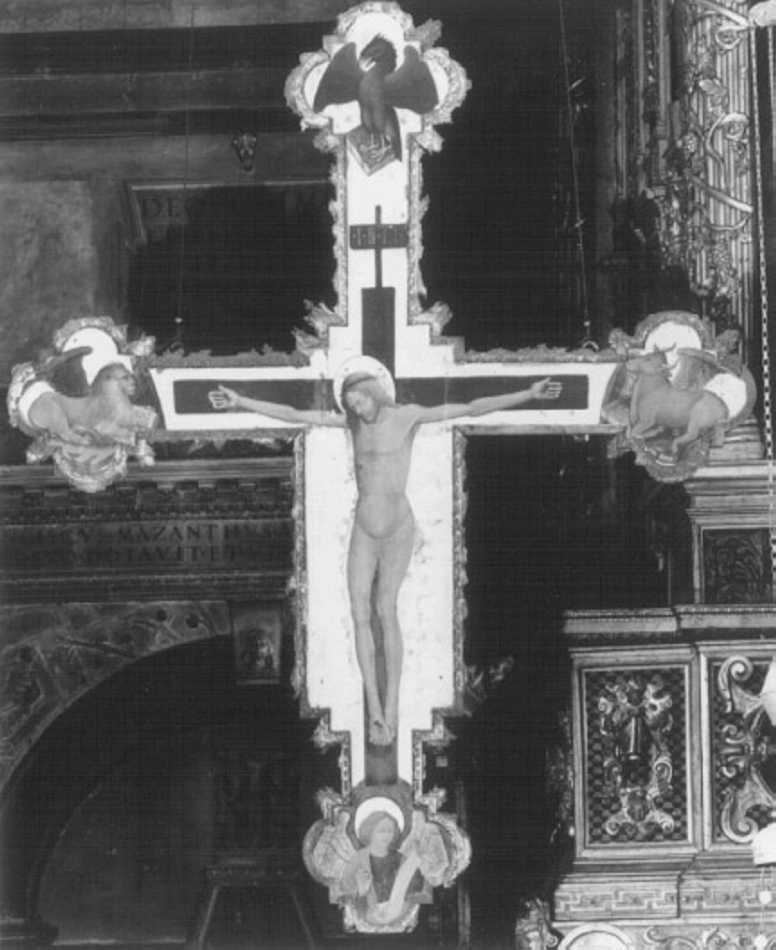 Cristo crocifisso (croce) - ambito veneziano (prima metà sec. XV)