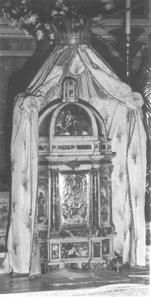 conopeo di tabernacolo - ambito veneto (secc. XIX/ XX)