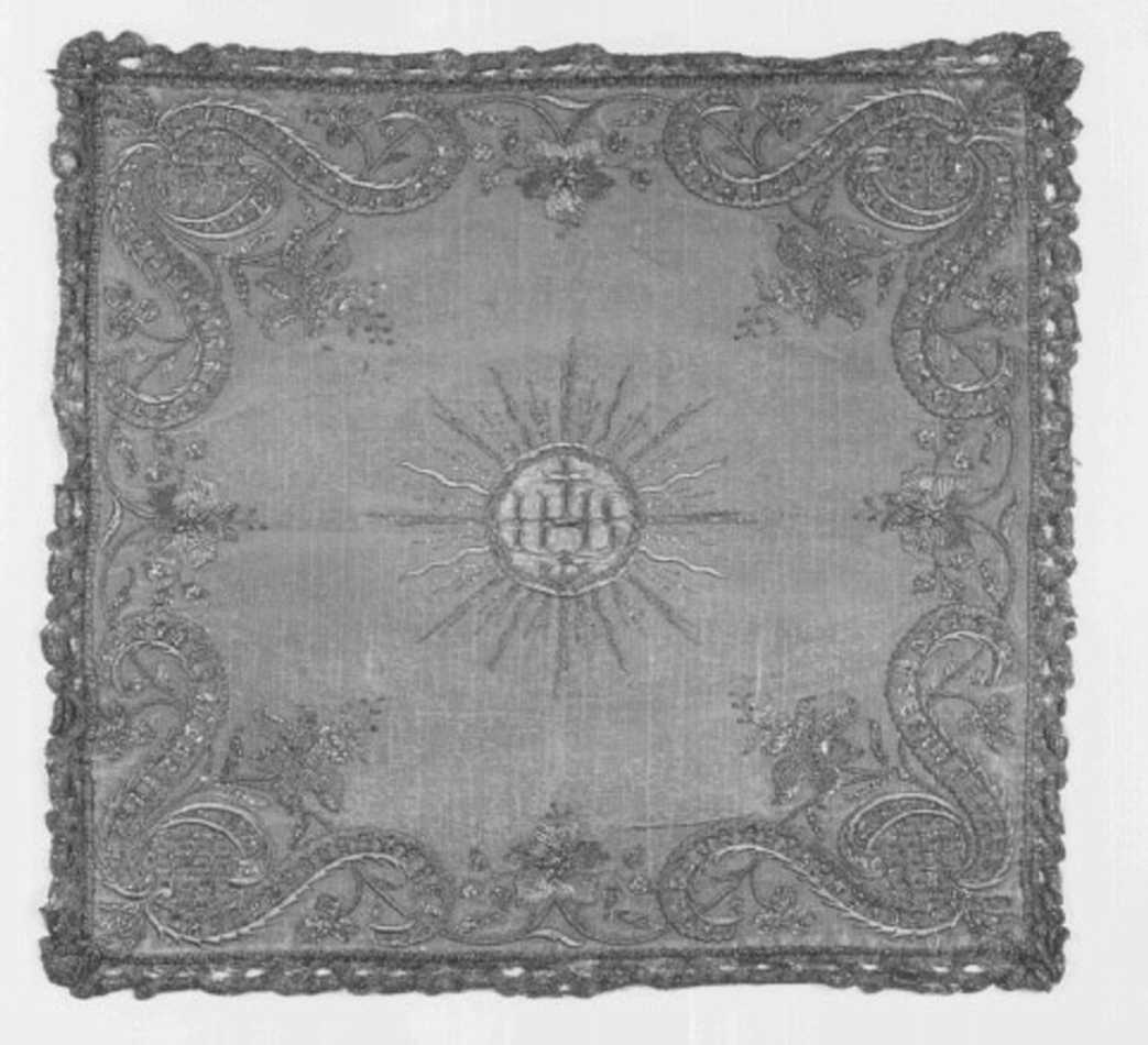 velo di calice - manifattura italiana (sec. XVIII)