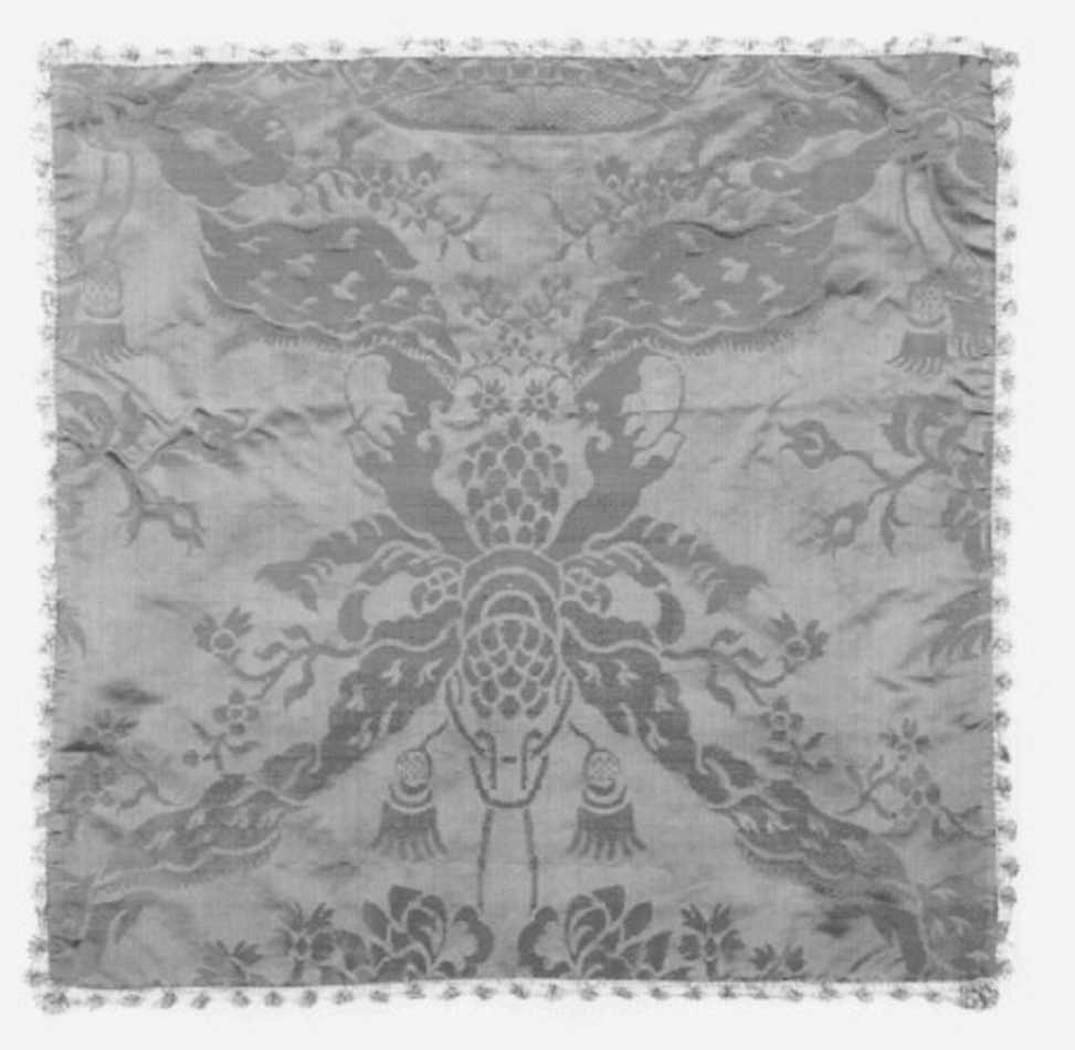 velo di calice - manifattura francese, manifattura italiana (seconda metà sec. XIX)