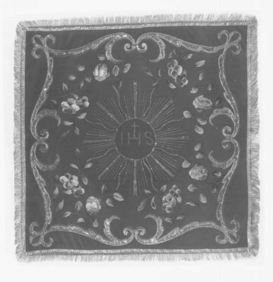 velo di calice - manifattura italiana (prima metà sec. XVIII, sec. XX)