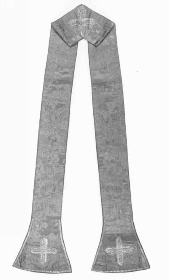 stola - manifattura italiana (secondo quarto sec. XVIII)