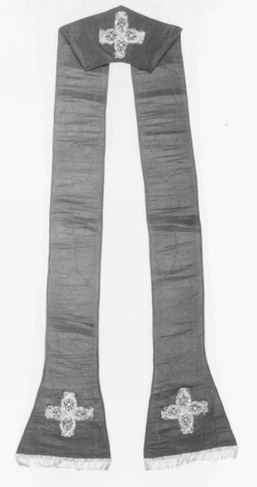 stola - manifattura italiana (sec. XIX)