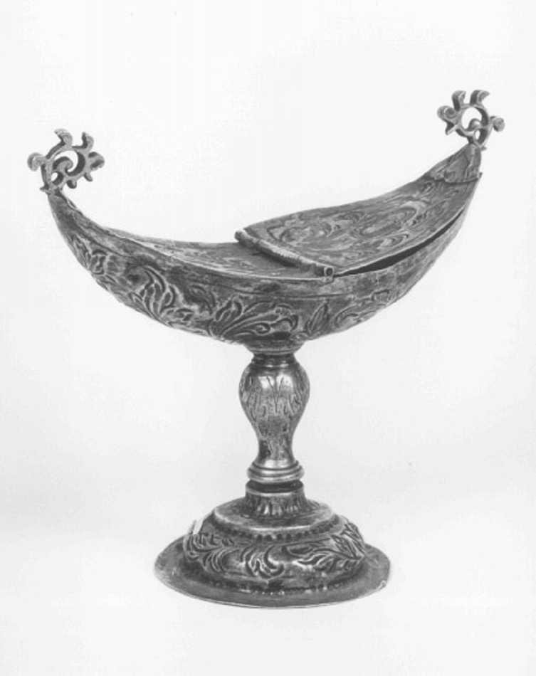 navicella portaincenso - bottega veneta (sec. XVIII)