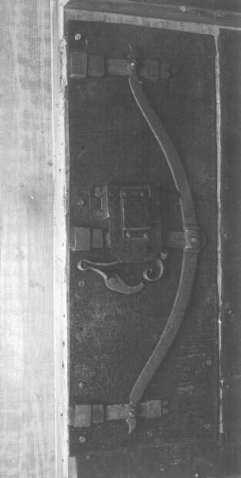 serratura - bottega veronese (secc. XVIII/ XIX)