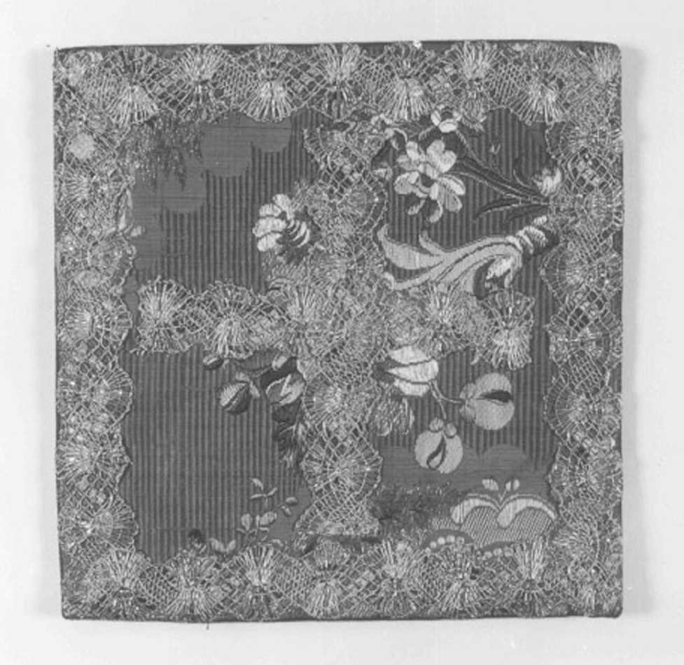 borsa - manifattura francese, manifattura italiana (terzo quarto sec. XVIII)