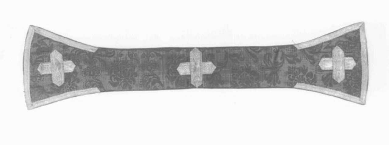 manipolo - manifattura italiana (sec. XVII)