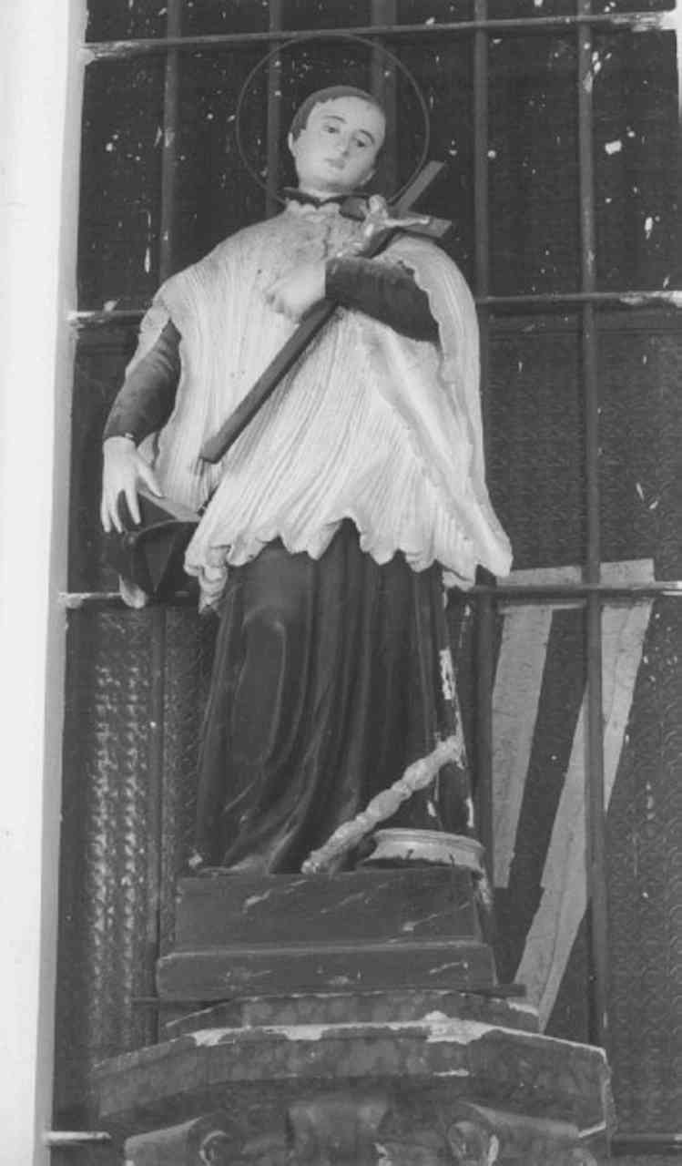 San Luigi Gonzaga (statua) - ambito veneto (secc. XVIII/ XIX)